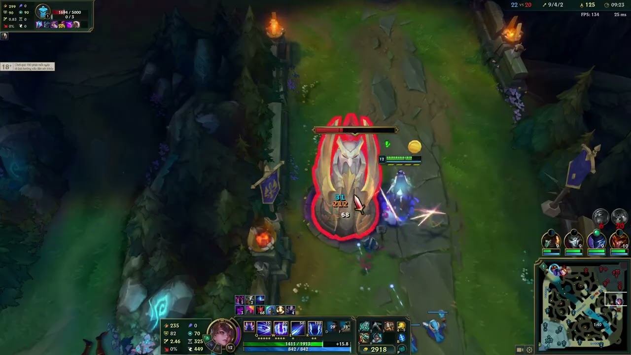 AR URF : IRELIA múa siêu ảo KDA 21/5/5