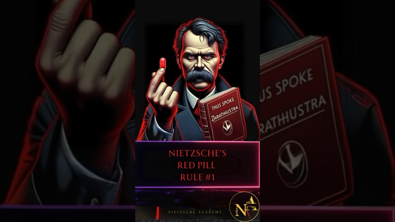 Nietzsche's RED PILL RULE #1                  #nietzsche #redpill #rollotomassi #robertgreene #alpha