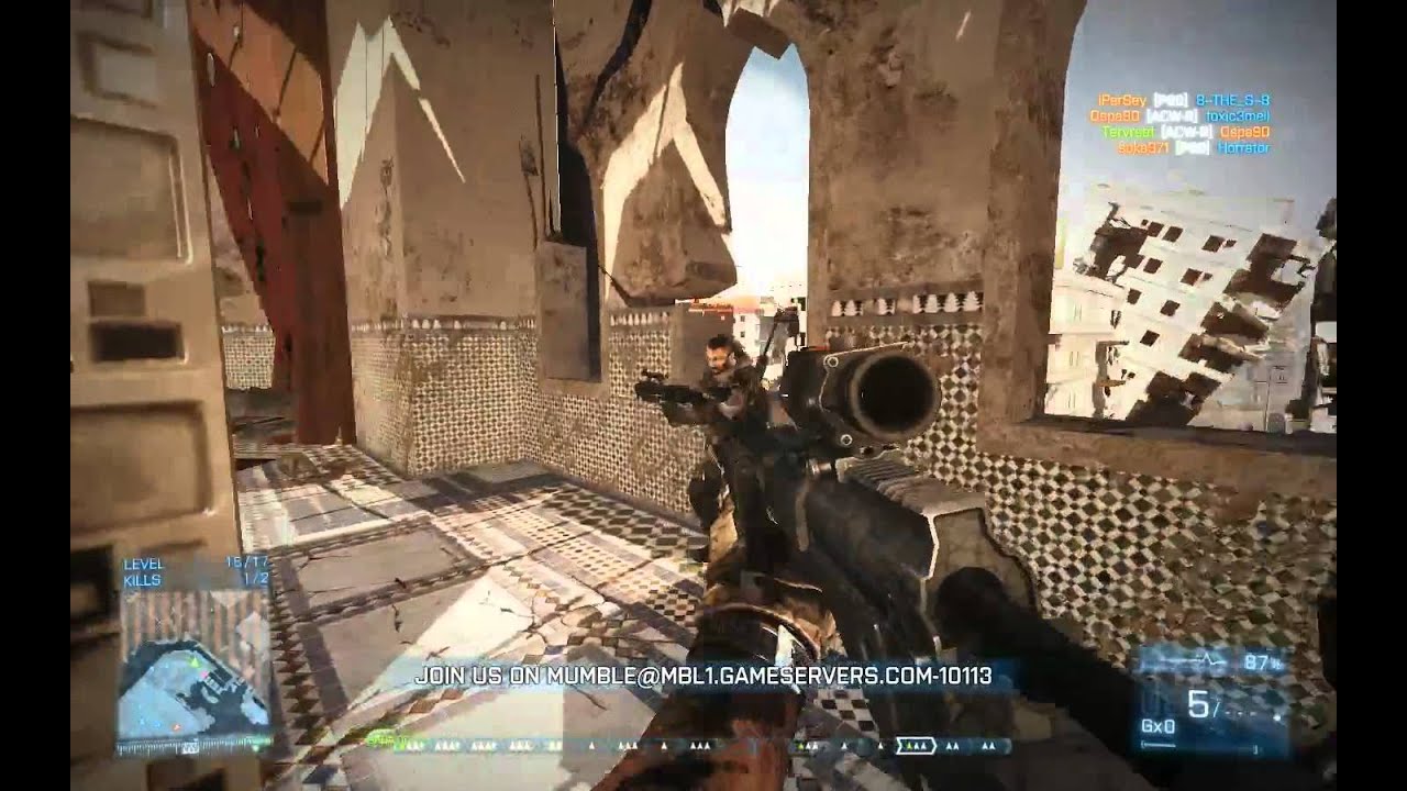 Unexpected sniper rifle