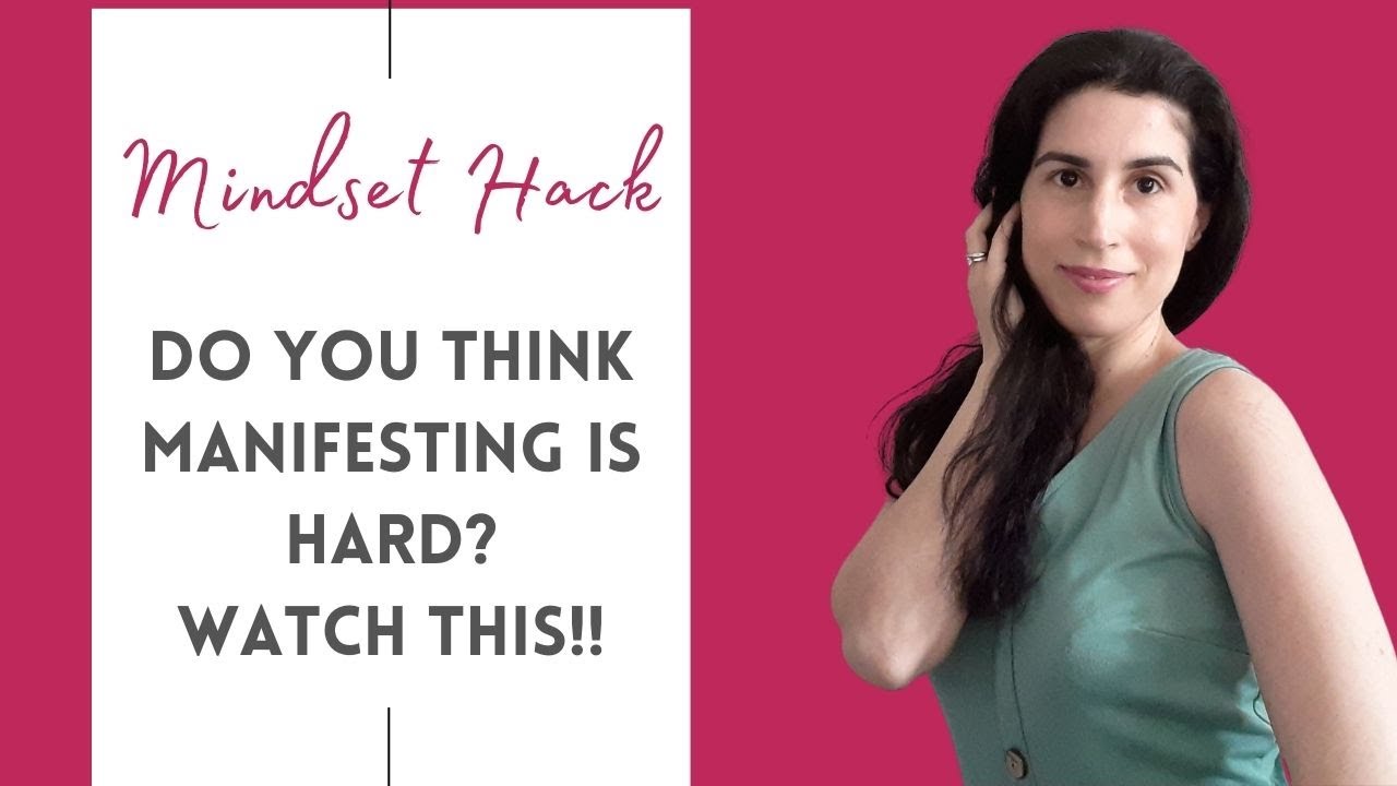 Does Manifesting Feel Hard? Watch This! | How To Change Your Mindset About Conscious Manifesting