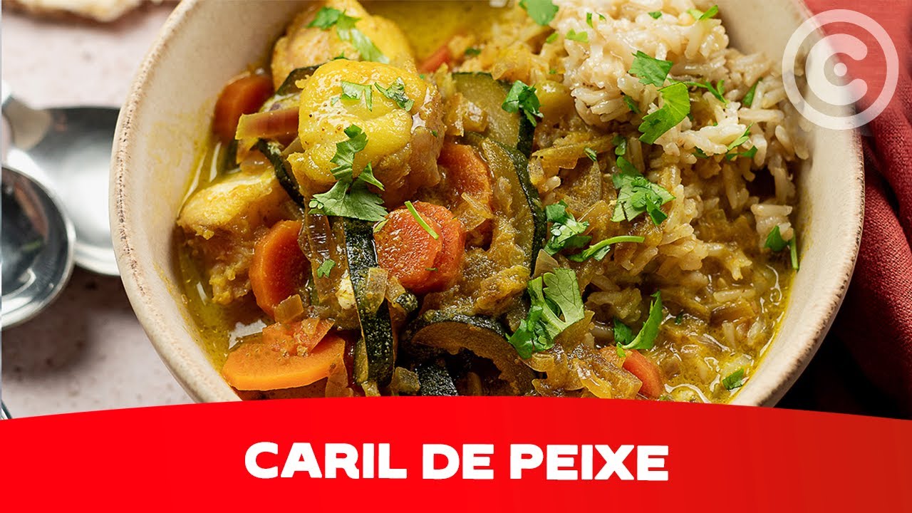 Caril de Peixe: Receita Fácil