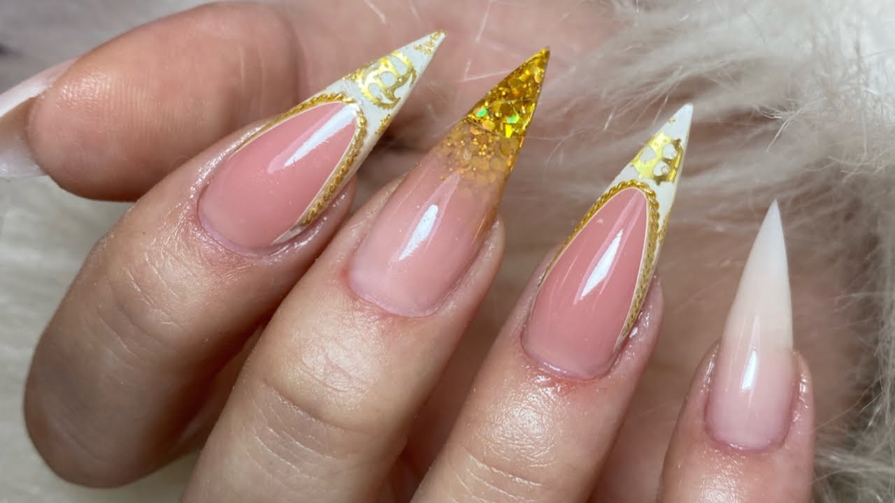 Francesa reversa no formato Stiletto 😍“BEM EXPLICADINHO “