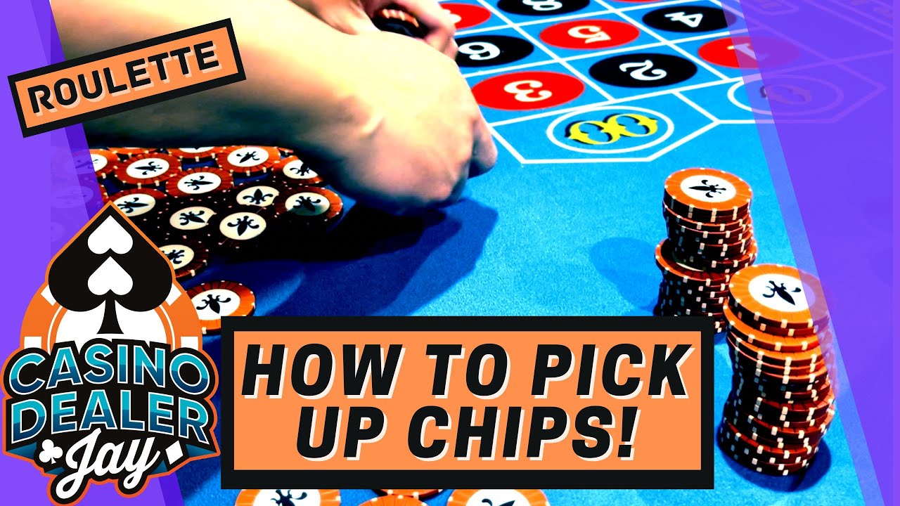 Roulette Chipping - How To Pick Up Chips - Tips - CASINO DEALER