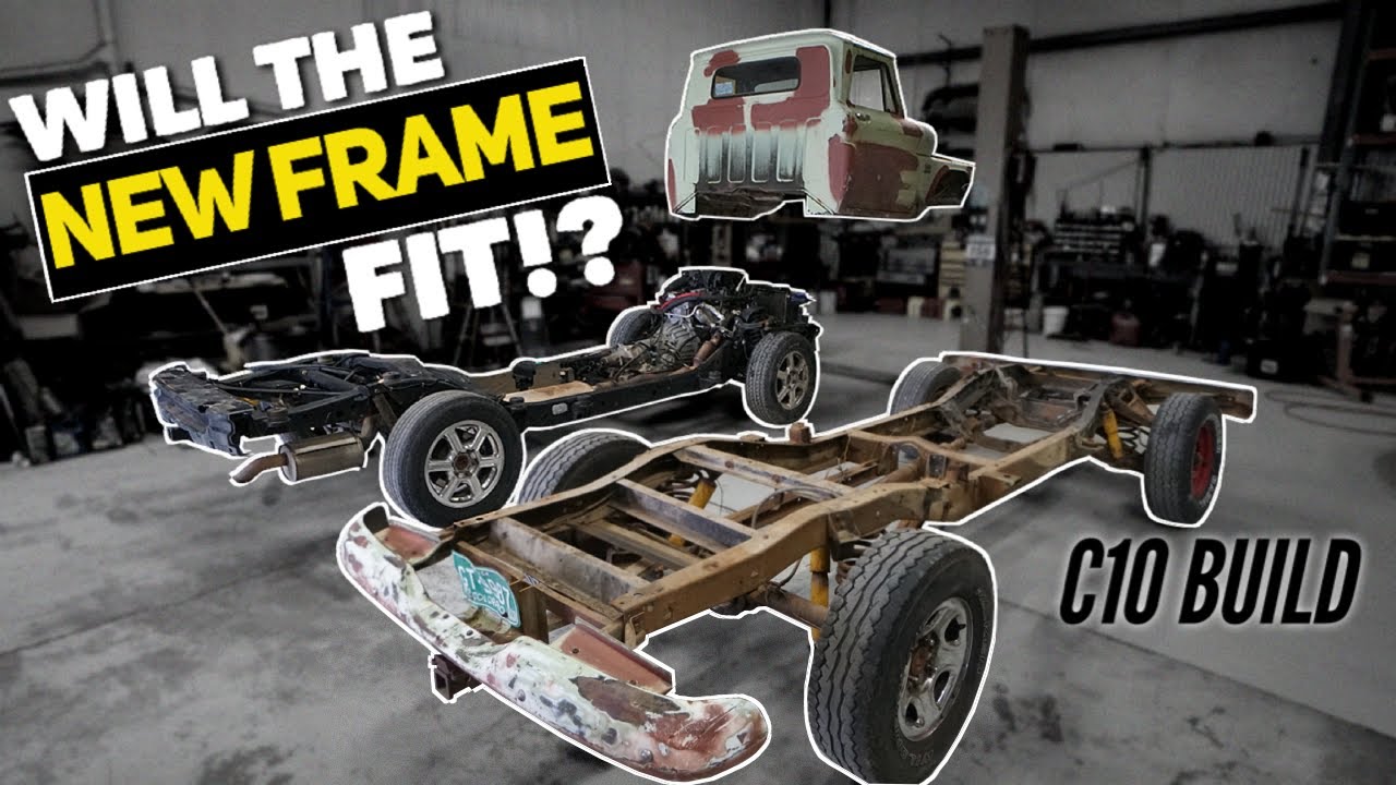 Ч.4 Сборка Chevy C10 | Долой старую раму — даешь новую!