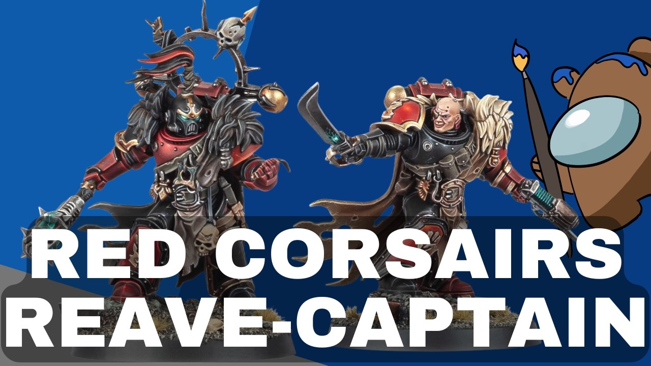 Painting a Reave-Captain - A Quick and EASY Warhammer 40K Tutorial