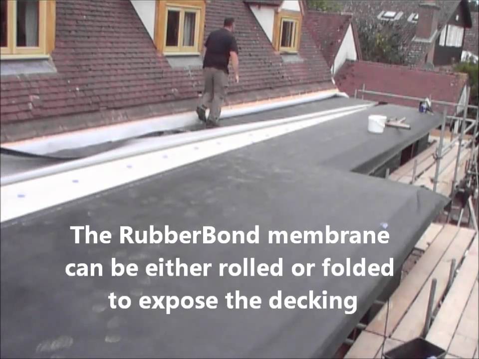 RubberBond Fleeceback Flat roofing