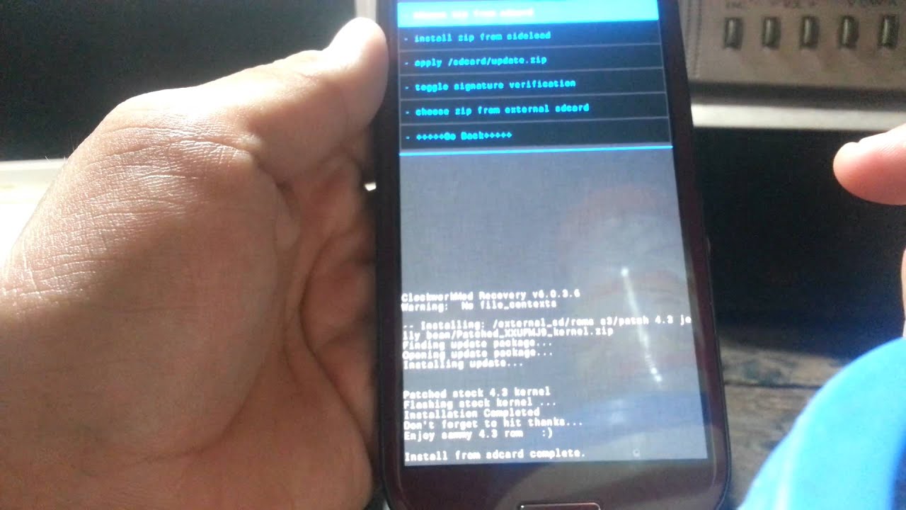 Reparacion de la imei corrupta (Sin Senal) en Android 4.3 Galaxy S3 GT-I9300 (En Español)
