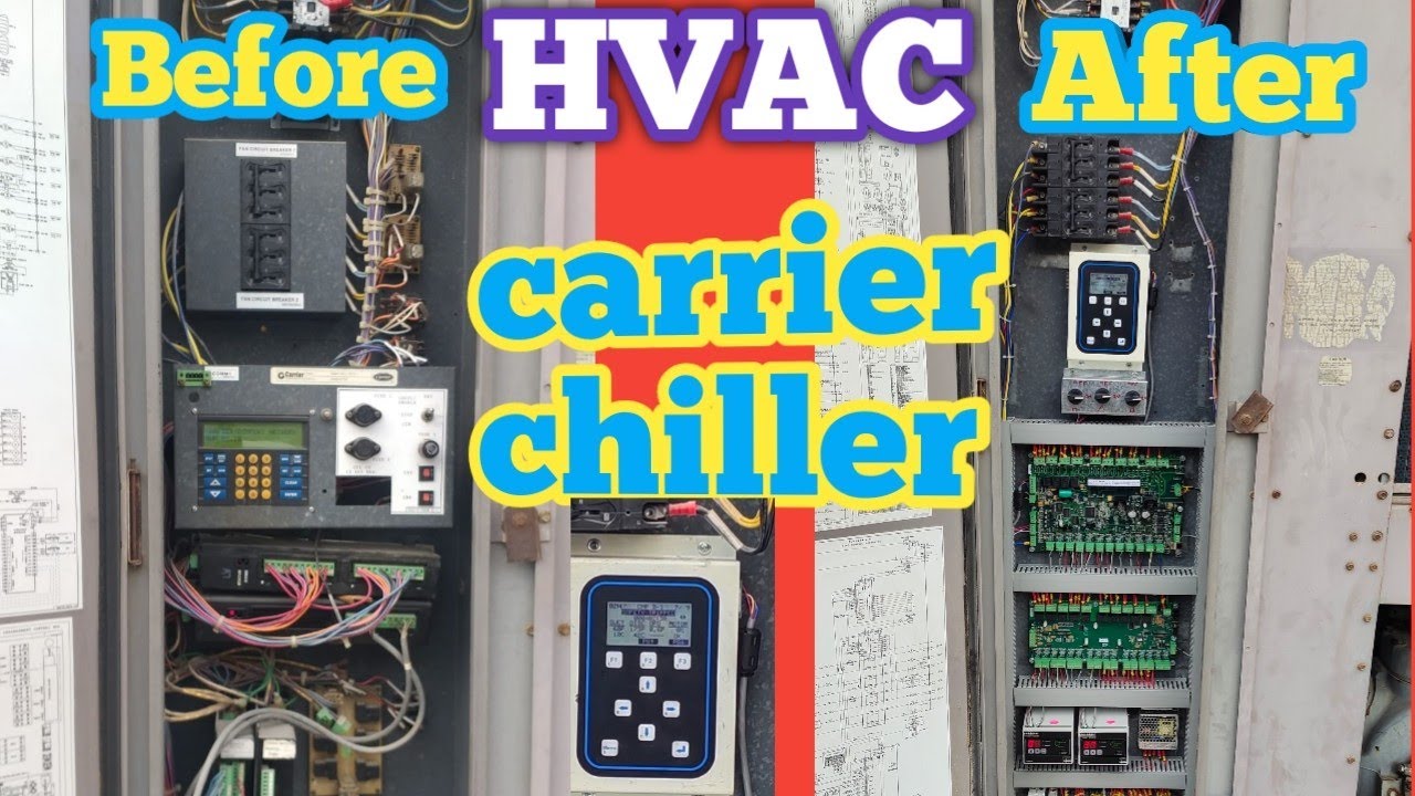 Carrier chiller 30GN Control conversion To MCS Control | MCS