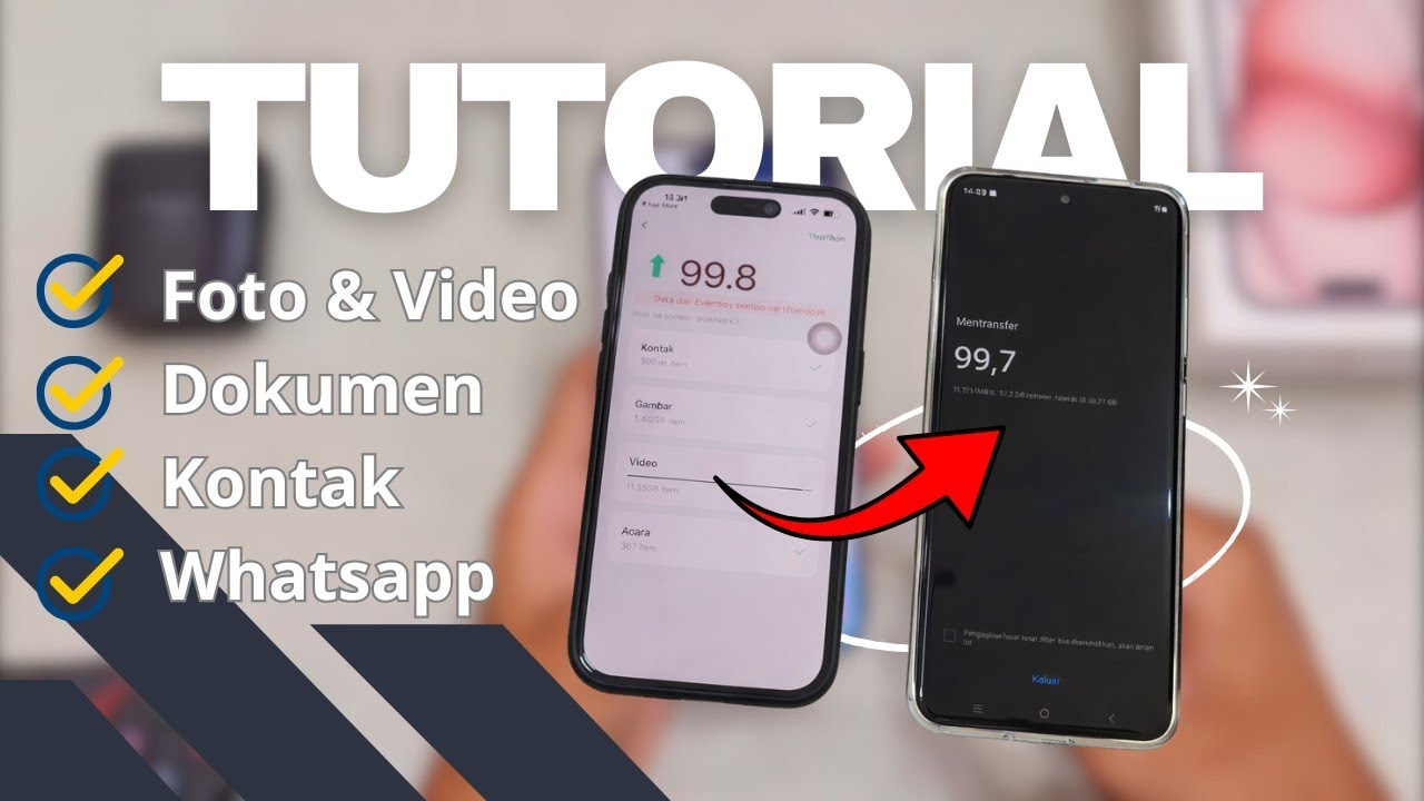 Pindah Dari Iphone ke Android ? Ini Cara Transfer Semua Data #tips #iphonetricks