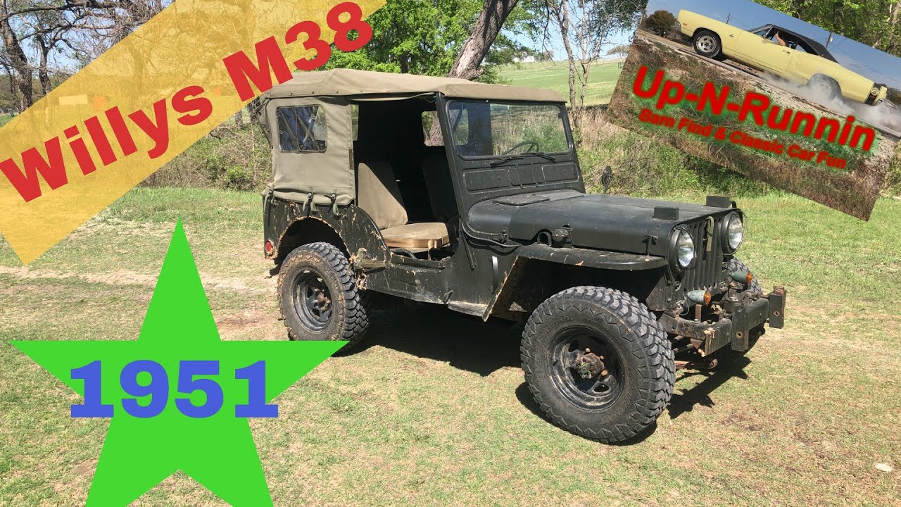 1951 Willys M38 Jeep - Will It Get A New Master??? - Let's Drive It - UNR 152