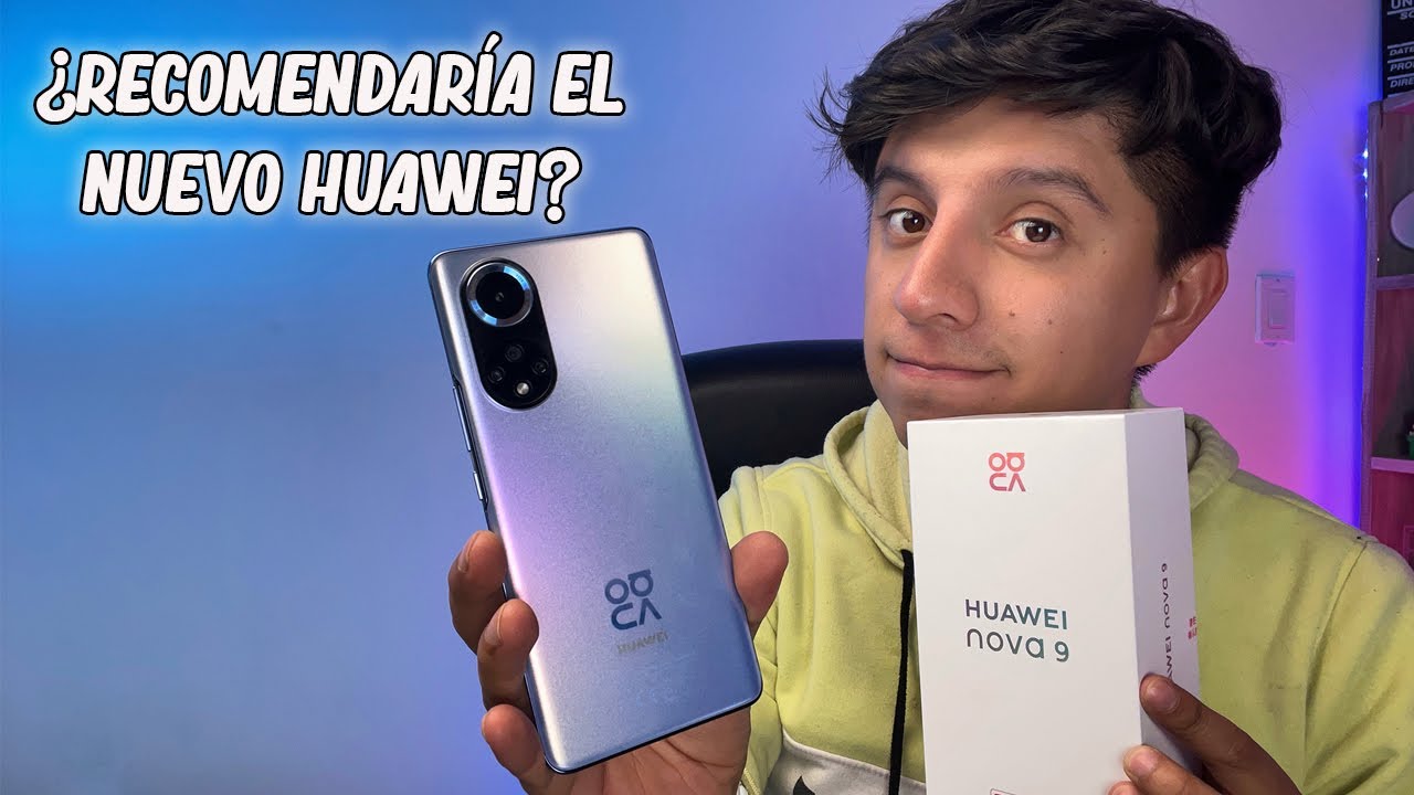 Huawei Nova 9: Mejor procesador y pantalla (Unboxing en español)