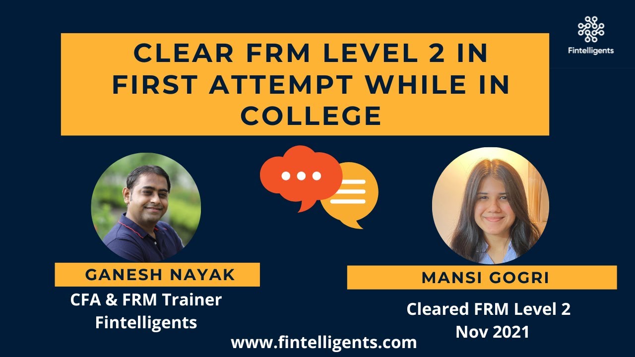 Cleared FRM Level 2 in 1st Attempt while in Job | Mansi Gogri  | FRM Prep | WhatsApp +91 9819137880