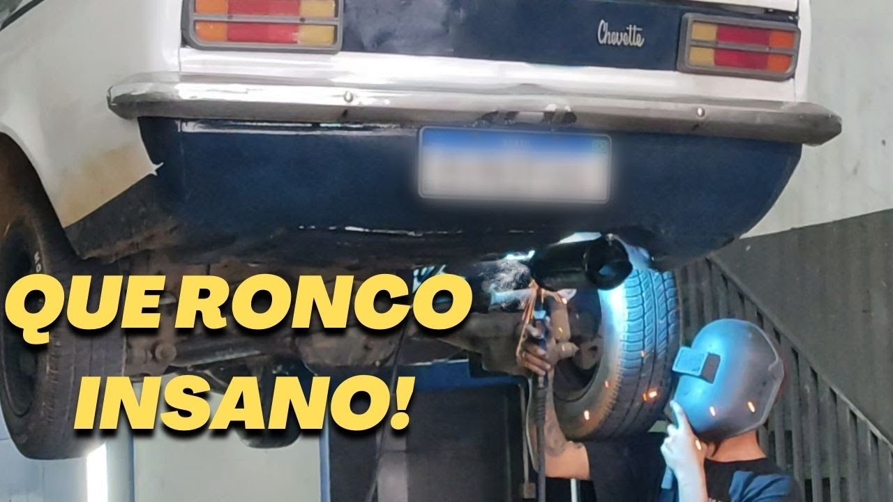 RONCO ESPORTIVO NO CHEVETTE GASTANDO POUCO🔥