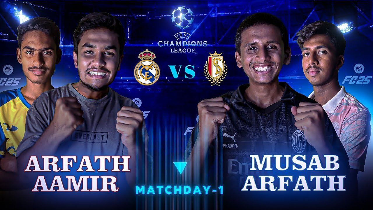FC 25 - STANDARD LIEGE vs REAL MADRID ft. Mbappe, Bellingham, I UEFA Champions League | PC [4K60]