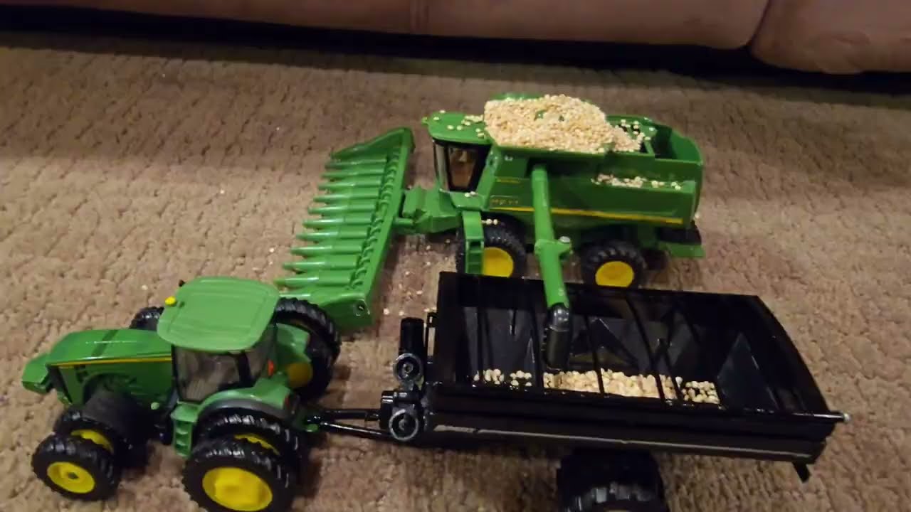 1:64 scale; Full year of Farming stop motion