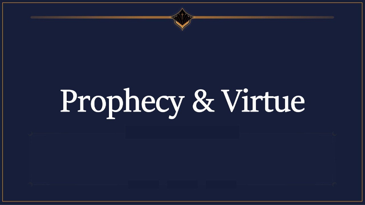 The Elysian Tower: Prophecy & Virtue