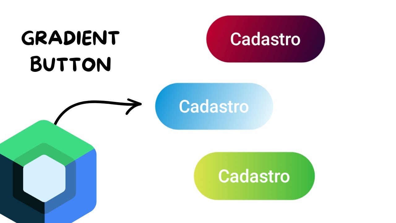 Como Criar um Bot&atilde;o Gradient no Jetpack Compose - Android Studio Tutorial