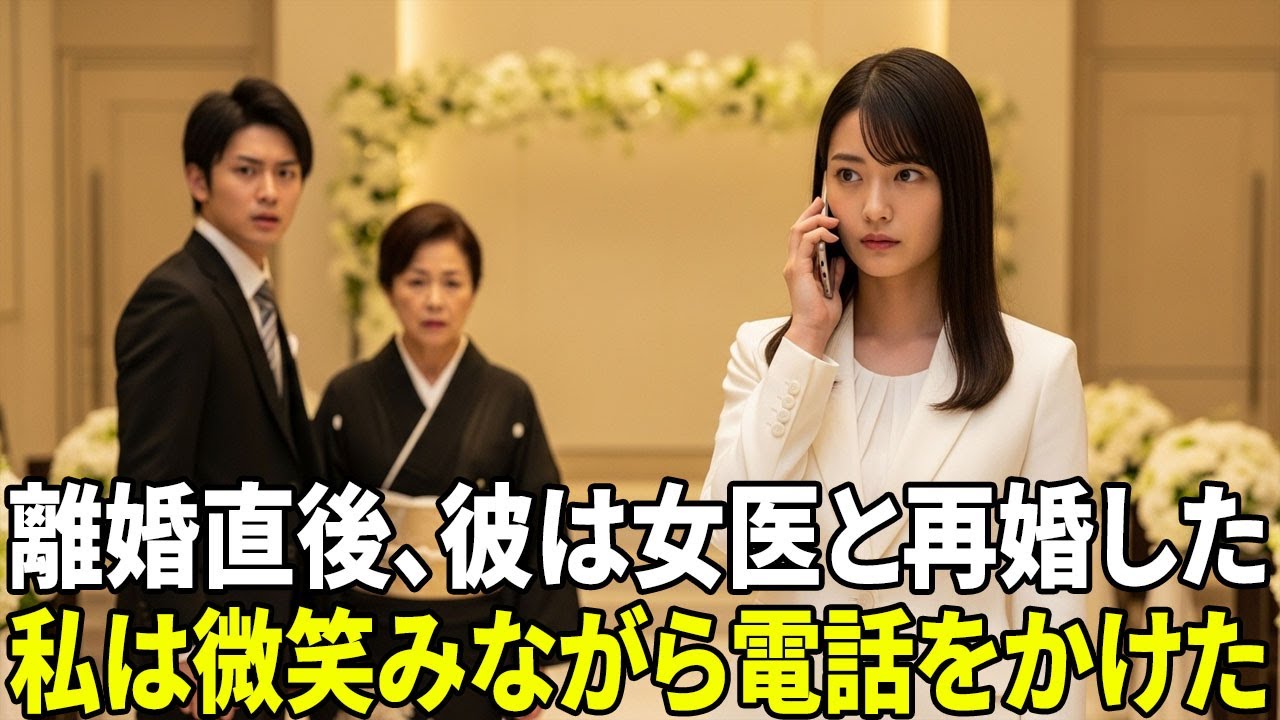 離婚直後、彼は女医と再婚した。私はただ微笑んで電話をかけた。10分後、彼はひざまずくことになった｜心を打つ物語｜オーディオブック｜家族の愛情｜ラジオ朗読｜海外感動秘話｜脚色作品。