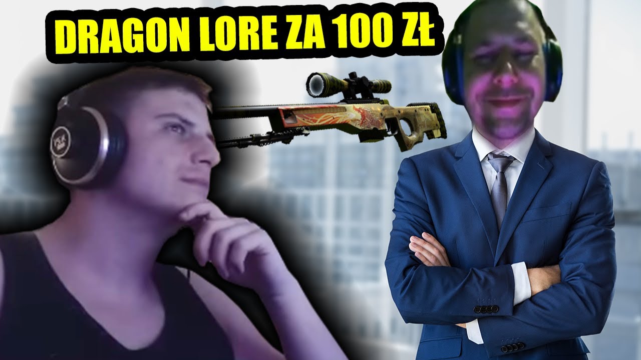 DAWID JASPER CHCE MI SPRZEDAĆ DRAGON LORE ZA 100 ZŁ 😏😝