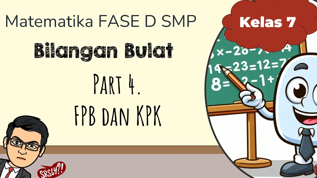 FPB dan KPK - Matematika Kelas 7 Kurikulum Merdeka