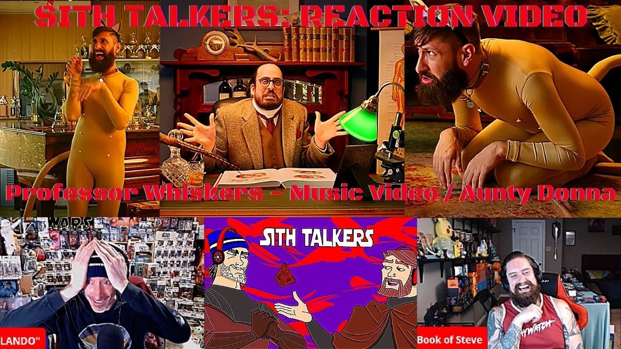 Sith Talkers Reaction Video: Professor Whiskers - Music Video #2 / Aunty Donna - The Album