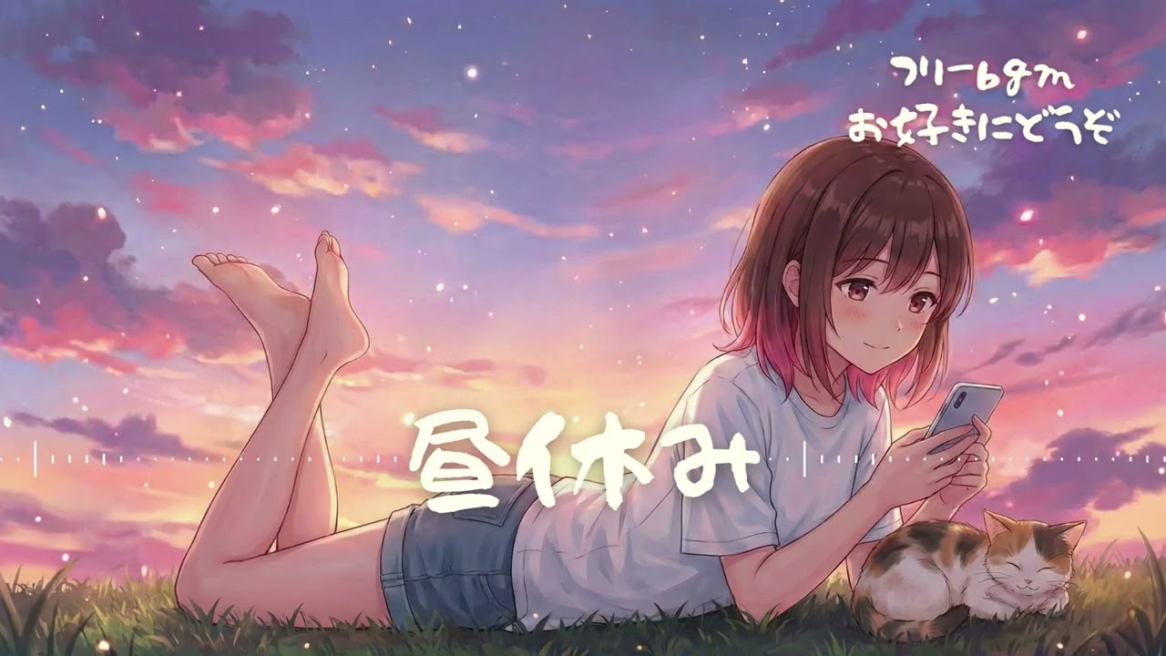 【フリーBGM】昼休み☕️📱【まったり/作業用/Vlog/リラックス】