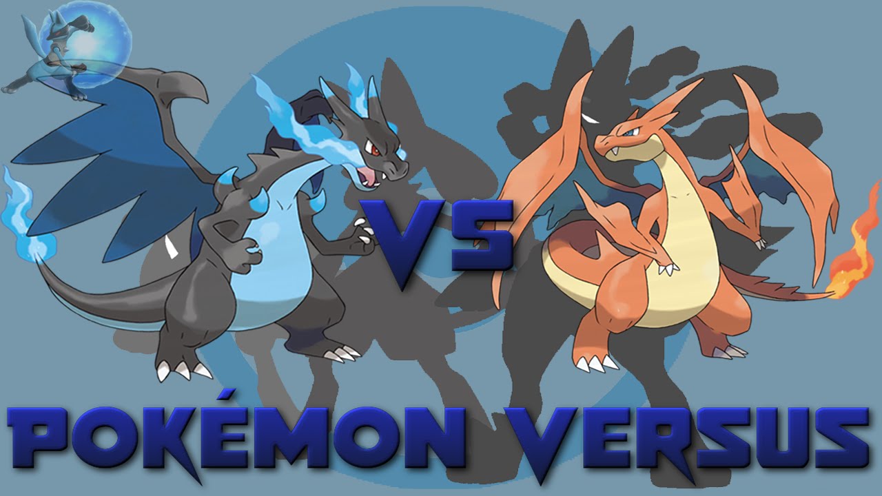 Mega Charizard X VS Mega Charizard Y | Pokémon Versus