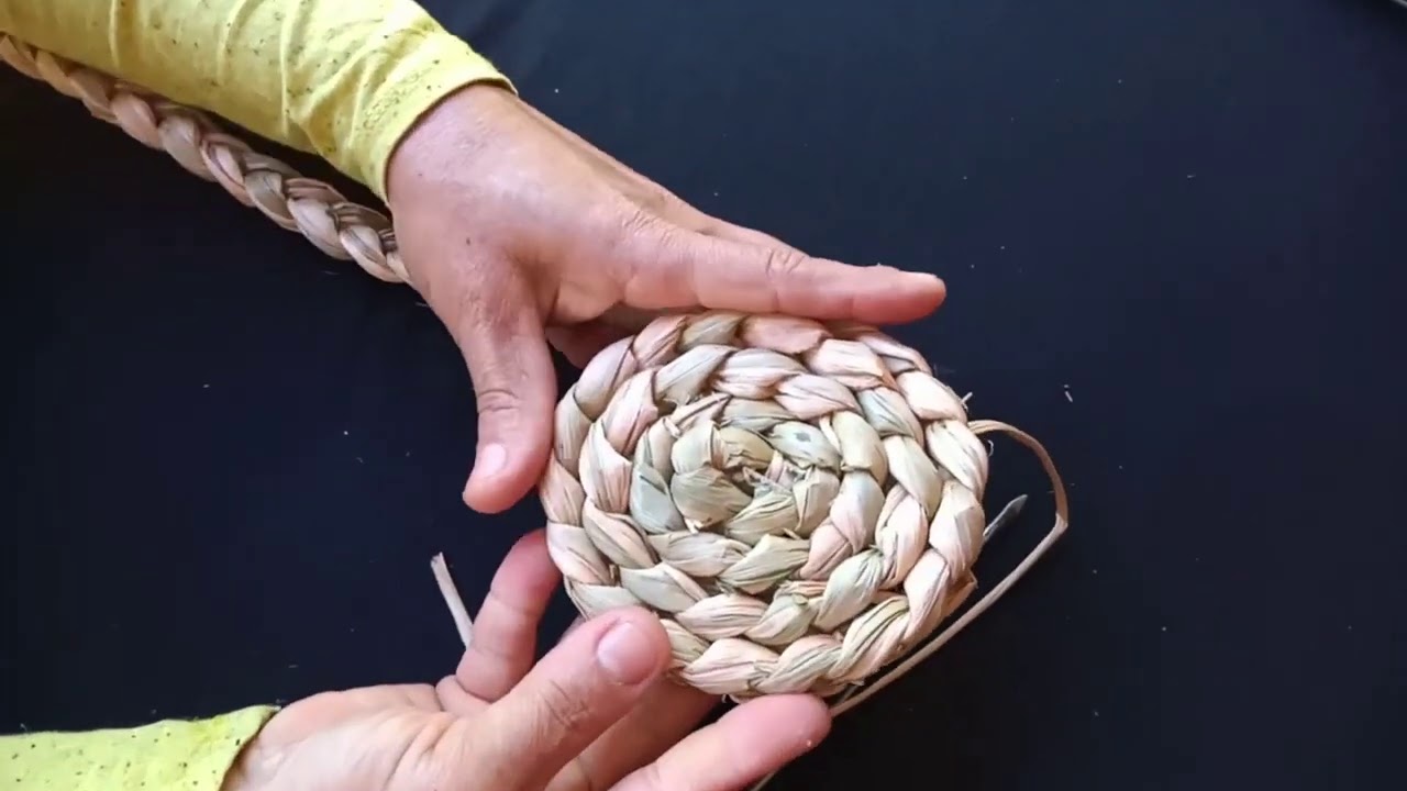Artesanato com Taboa: Fruteira parte 1 (aula 11)