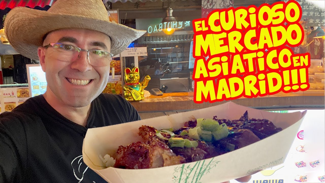 El CURIOSO MERCADO ASIATICO en MADRID