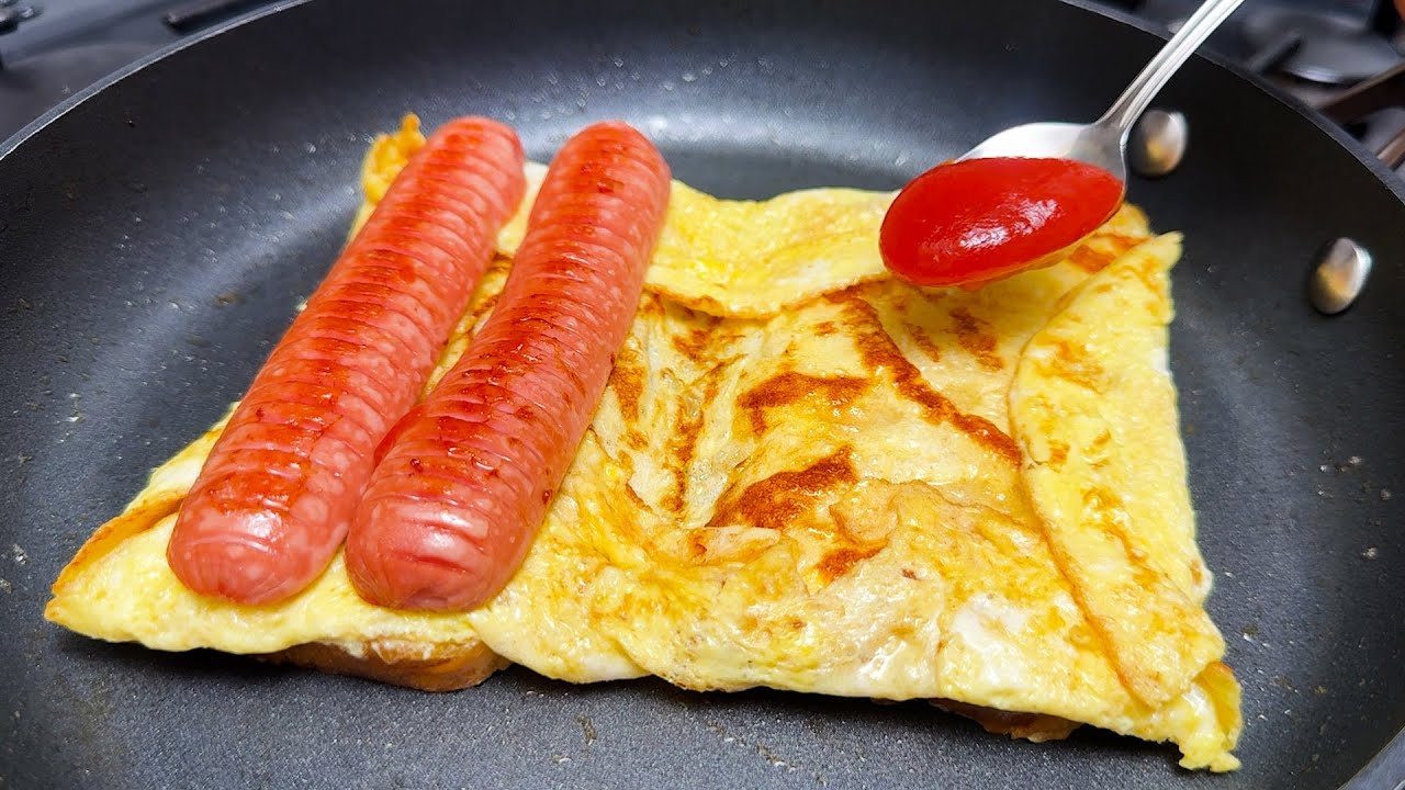 Яичные тосты! Эти сэндвичи исчезнут в мгновение ока! Самый вкусный рецепт