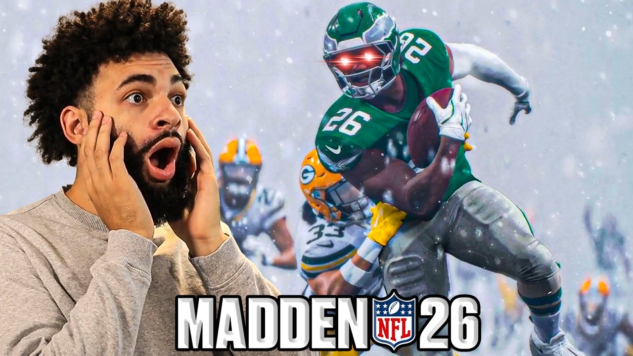 HE GIVES SAQUON THE BALL EVERY PLAY...