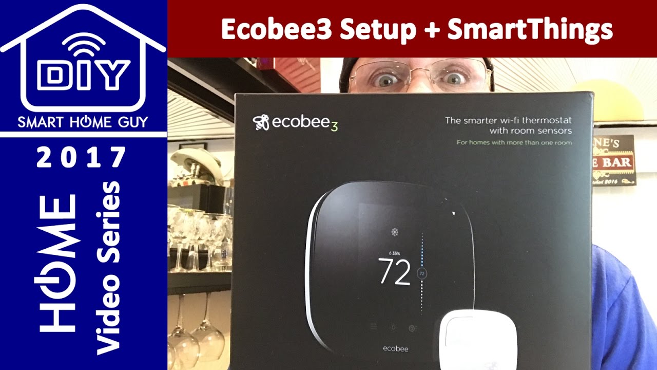 Ecobee3 Smart Wifi Thermostat Installation + Amazon Echo + Power Extender Kit (PEK)
