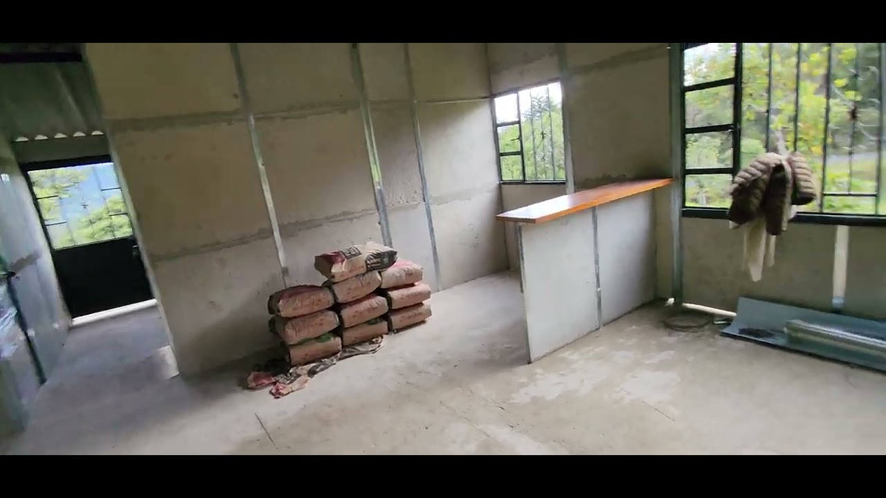 CASA PREFABRICADA DE CONCRETO DE 60 MTS² MAS CORREDOR INSTALADA EN GÜICÁN BOYACA