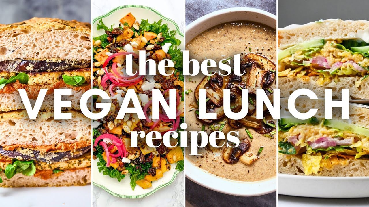6 DELISH Everyday Vegan Lunches!