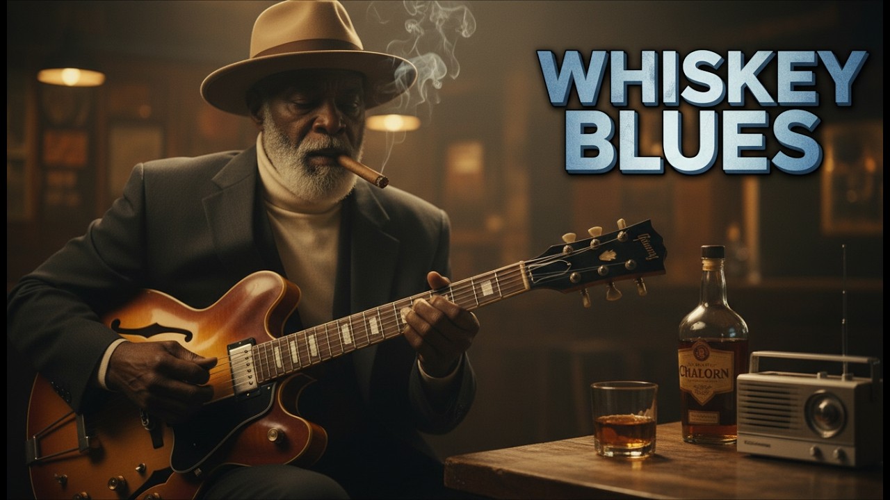 Midnight Whiskey Blues 🎸 Best of Slow Blues and Rock Ballads – Music for Peaceful Sleepless Nights