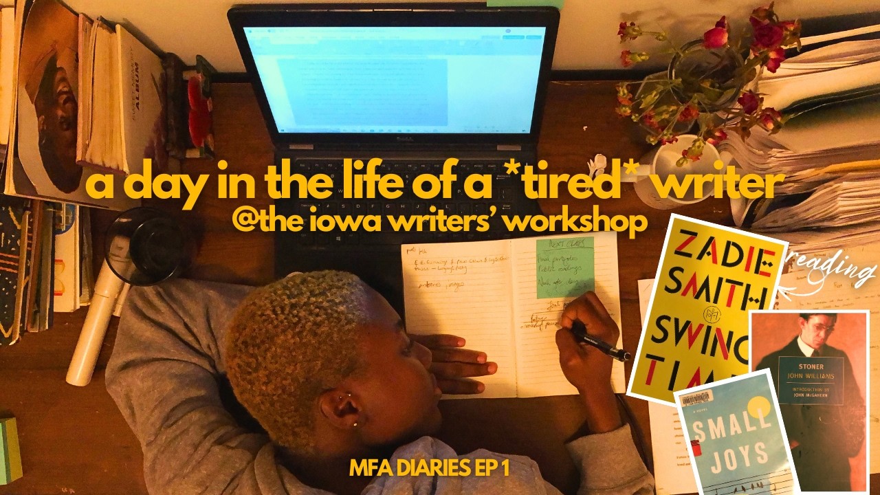 My life as a Creative Writing MFA student at the Iowa Writers' Workshop! ~MFA Diaries ep 01