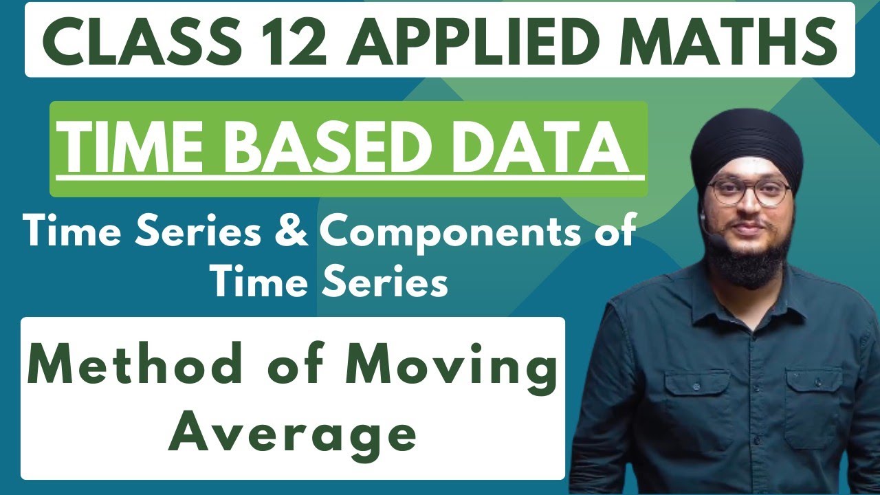 Time Series | Ex 11.1 ML Aggarwal | Method of Moving Average | Class 12 Applied Maths | IDS Sir