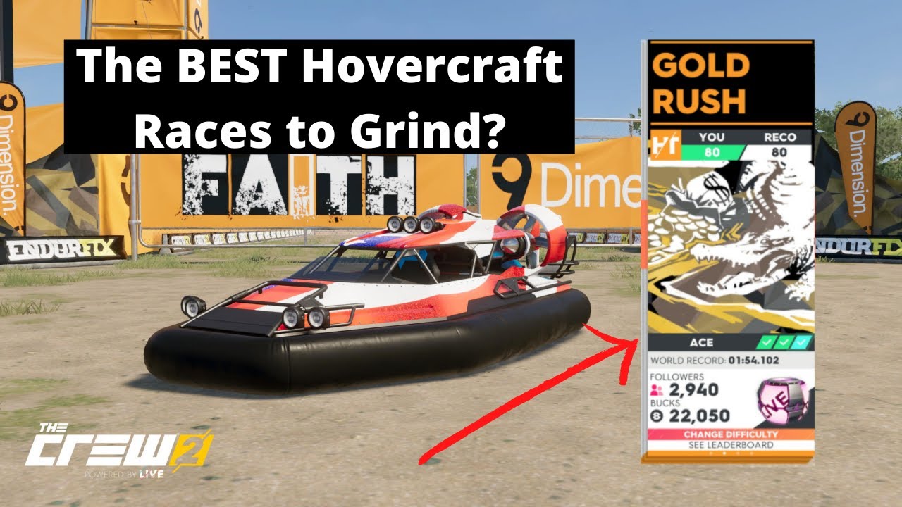 The Crew 2: ЛУЧШИЕ гонки на воздушной подушке, где можно раздобыть запчасти? — Мои мысли