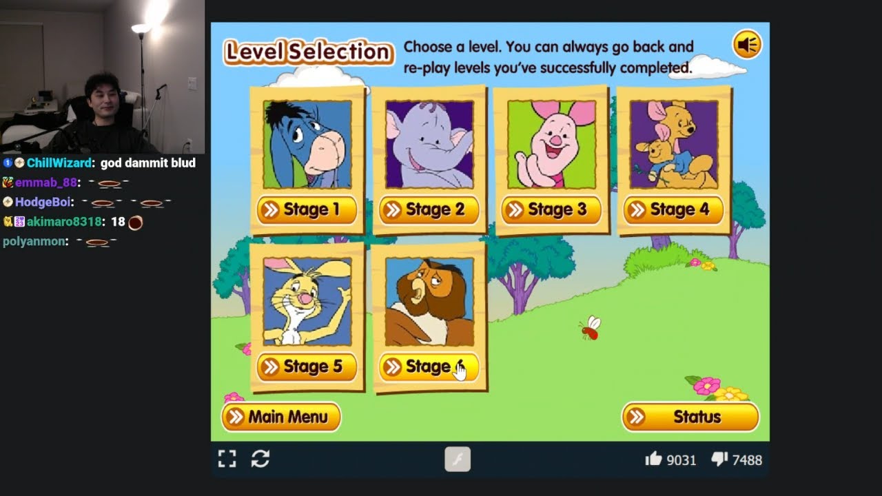 Liam VOD - Winnie the Pooh's Home Run Derby and SMB1 Runs