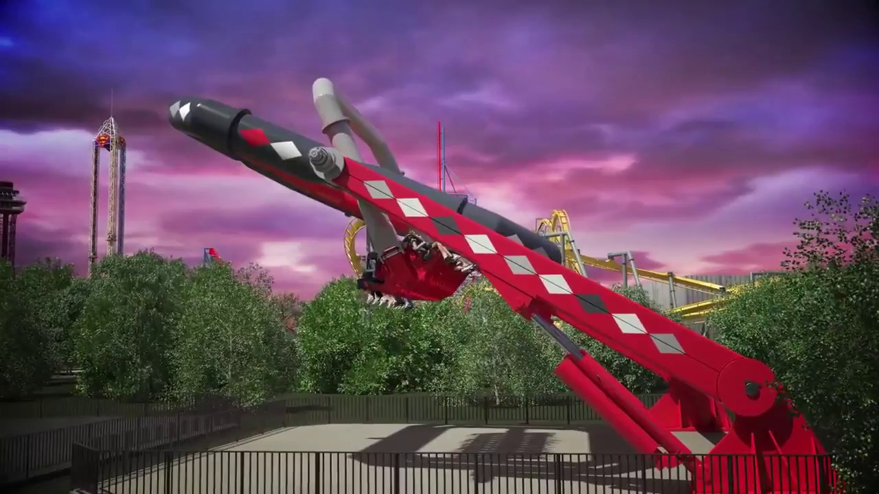 HARLEY QUINN Spinsanity ride reveal at Six Flags Great Adventure