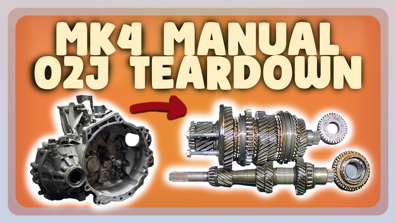 Как разобрать механическую коробку передач VW TDI!