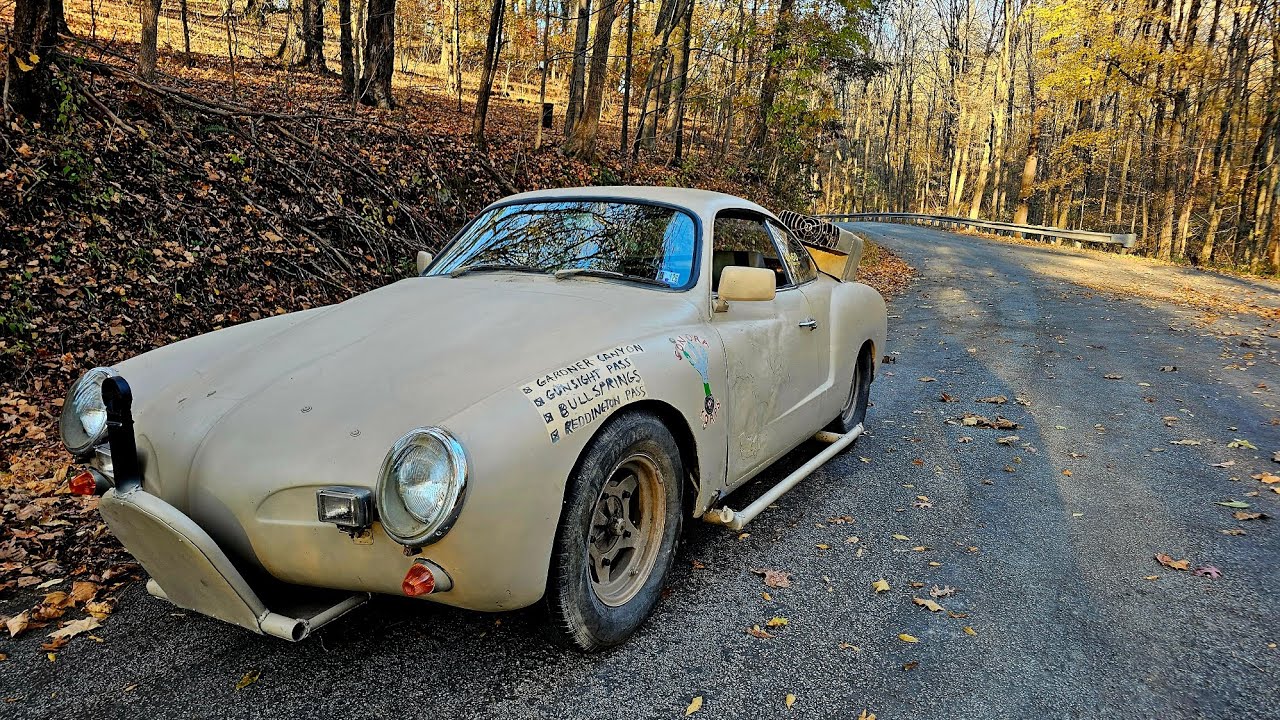Karmann Ghia, improving the shifting. 