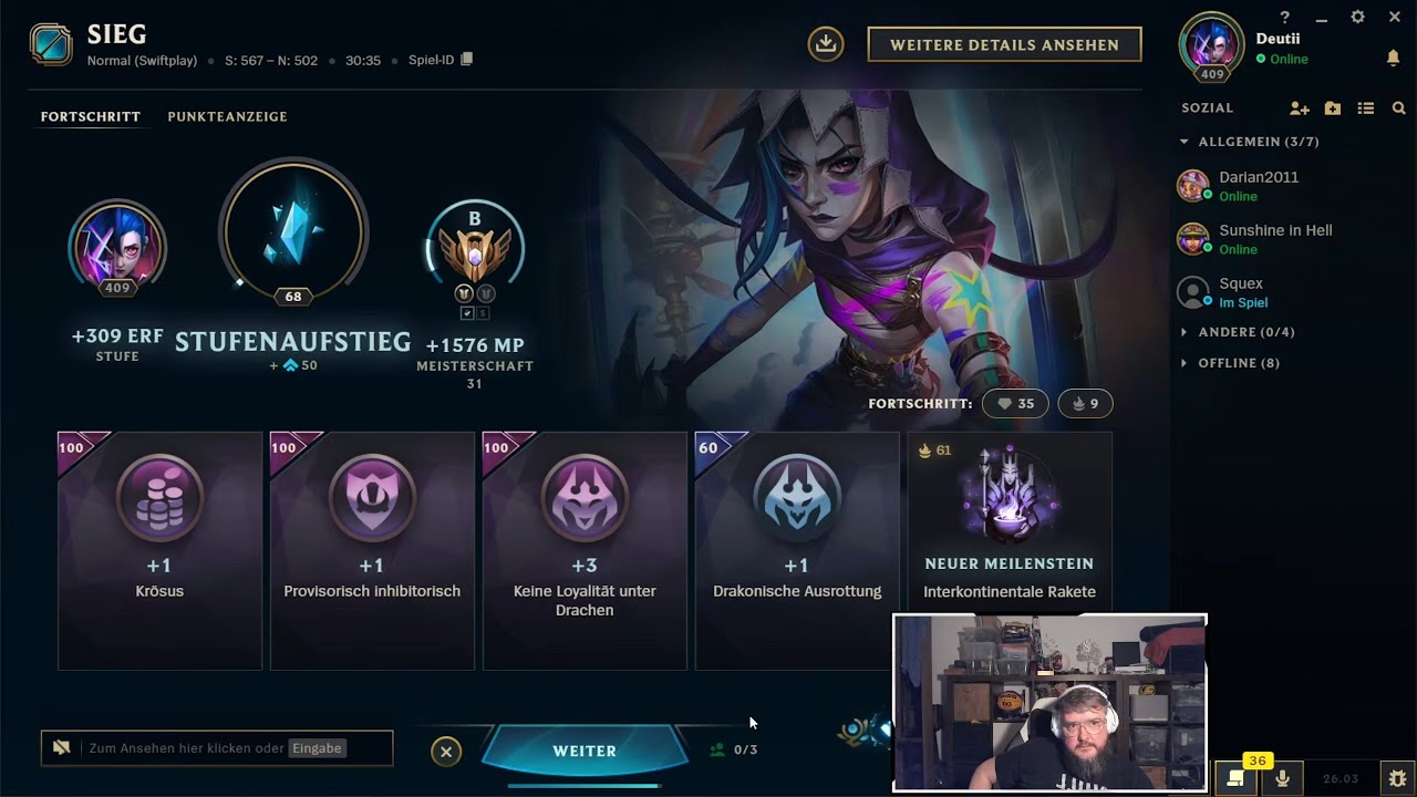 League of Legends | SWIFTPLAY | Jinx | B | w/friends | 14.02.2026 | 13