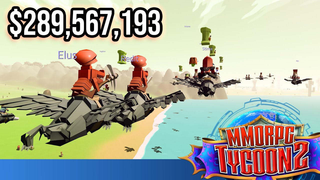 I Made $289,567,193 By Exploiting My Players - MMORPG Tycoon 2