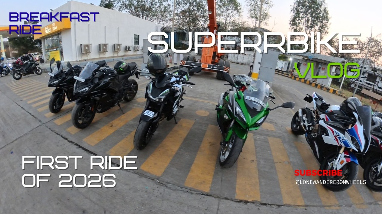 Breakfast Ride With Unity | Unity Bikers ke sath Breakfast ride | Ninja 1100sx | Insta360 X5 | Pune