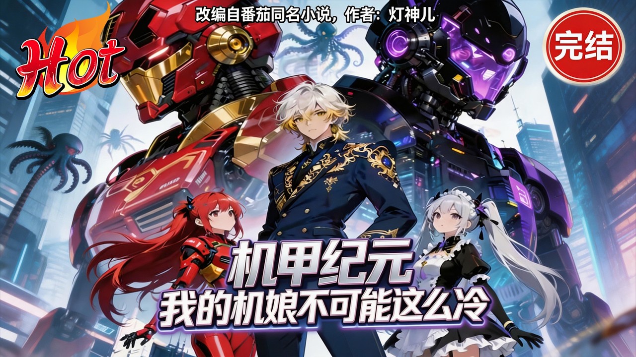 🎉新番上线！《机甲纪元：我的机娘不可能这么冷》第1-70集 | 唯一能手动操控机娘的他，竟让废柴A级爆发出超S级战力！#不知名的小作者 #都市#玄幻 #漫剧#动漫