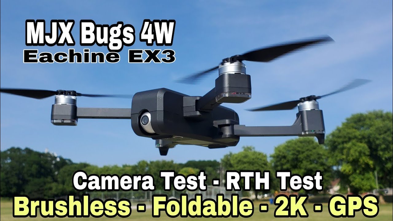 MJX Bugs 4W - Brushless Drone (Camera Test/RTH Test) Eachine EX3