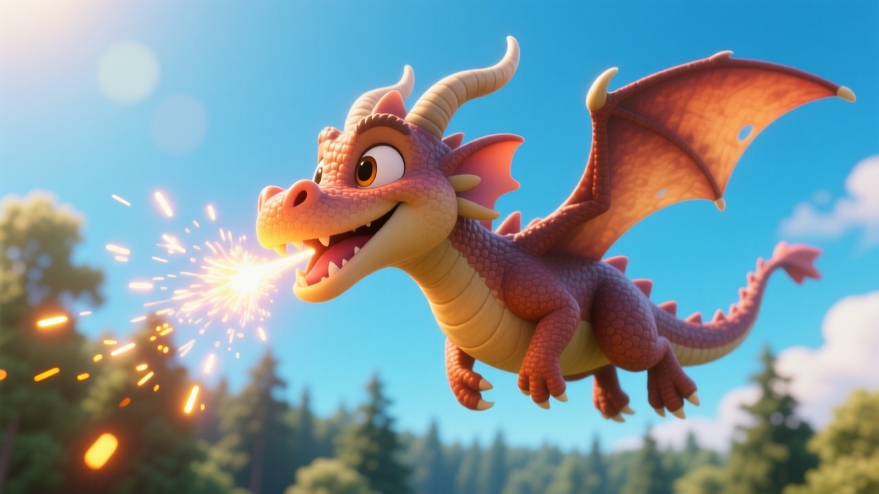Baby Sees the Flying Dragon 🐉✨ Magical Adventure Song | Fantasy Kids Story Song