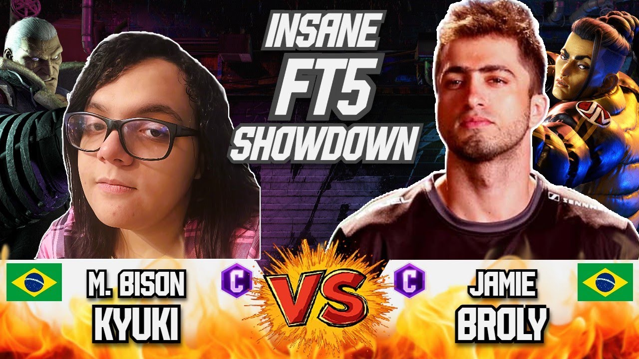 SF6 🔥 KYUKI (M. Bison) vs BROLY (Jamie) 🔥 Insane High-Level Battle FT5 Showdown | Street Fighter 6