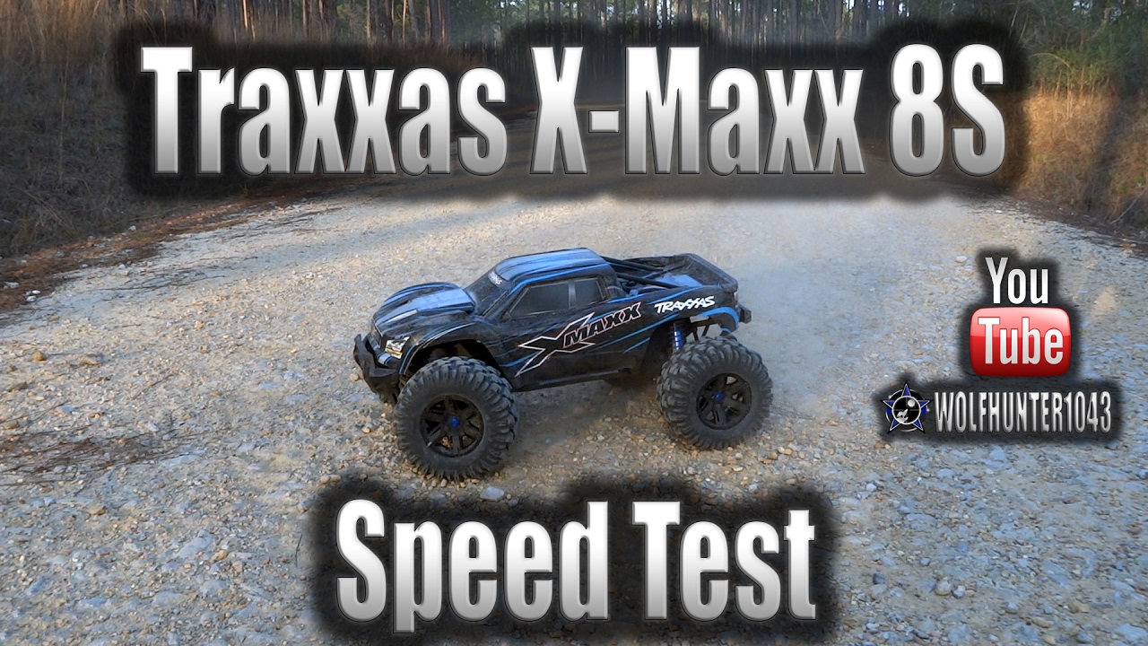 Traxxas X-Maxx 8s V2.0 Speed Test - Using 3S vs 4S Lipo Batteries